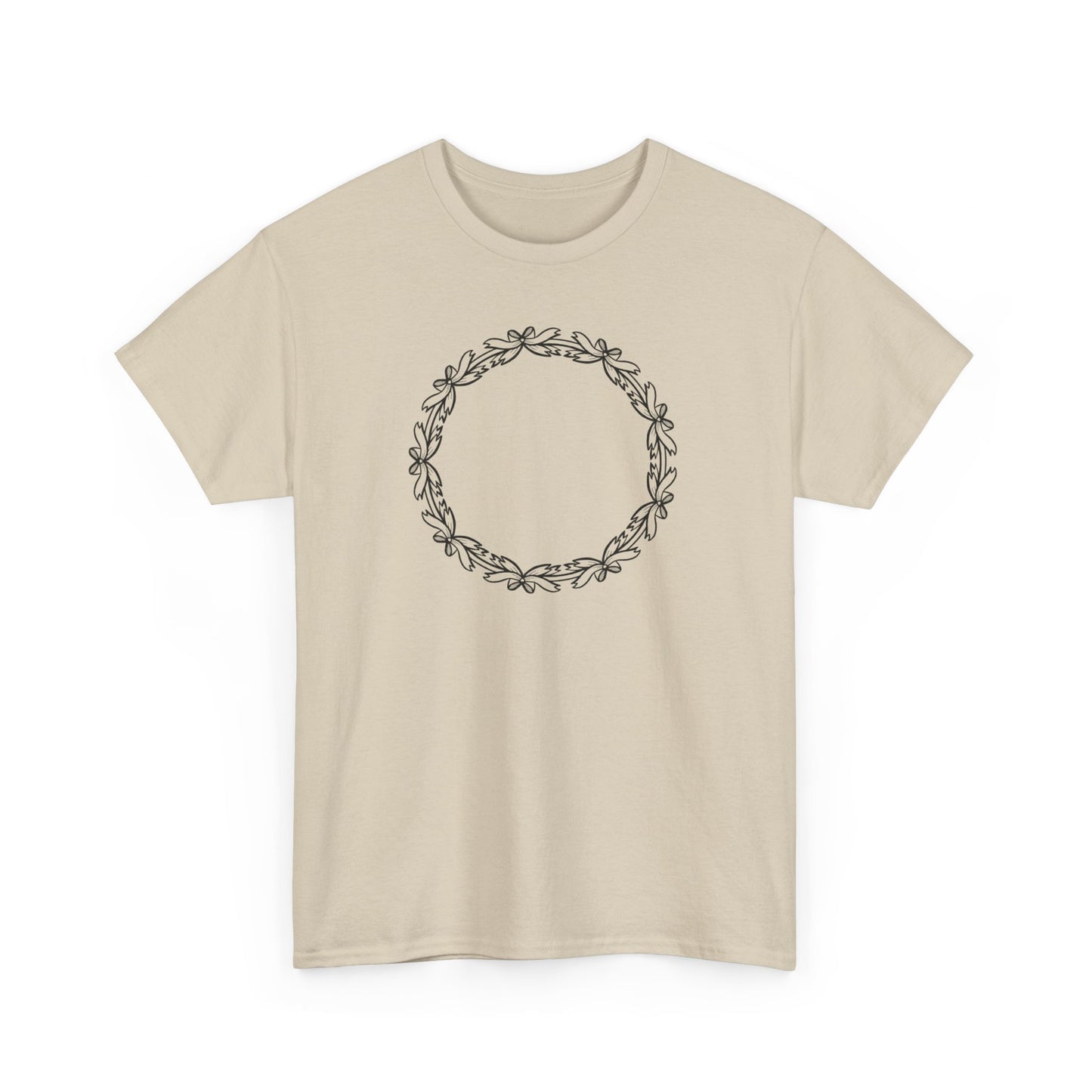 Bow Circle Short Sleeve Tee