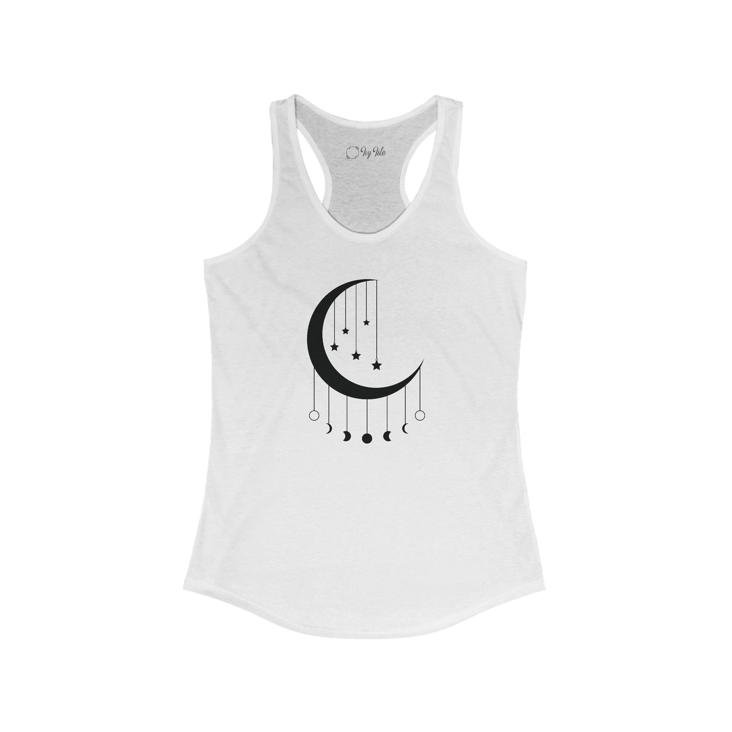 Hanging Moon Phases Racerback Tank