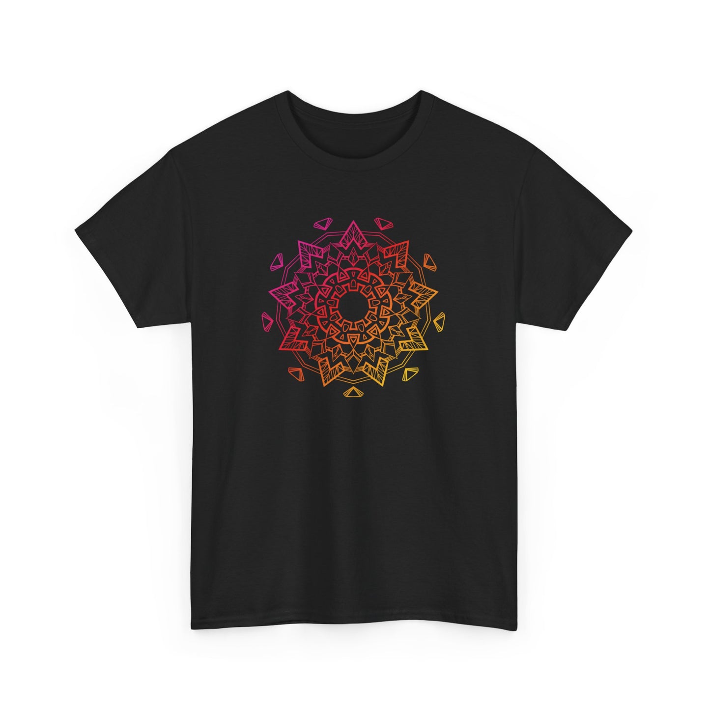 Colorful Mandala Short Sleeve Tee (006)