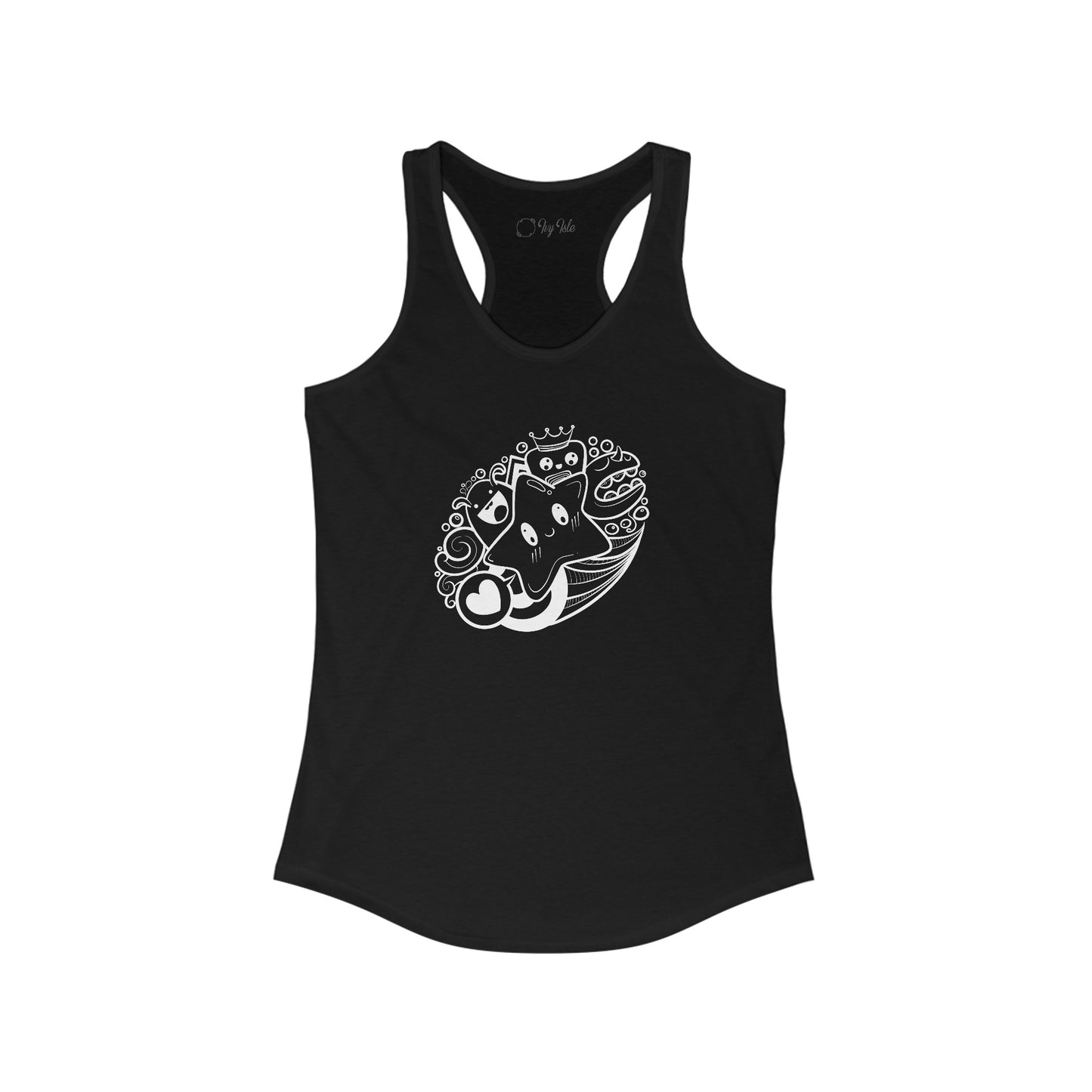 Cute Characters Racerback Tank