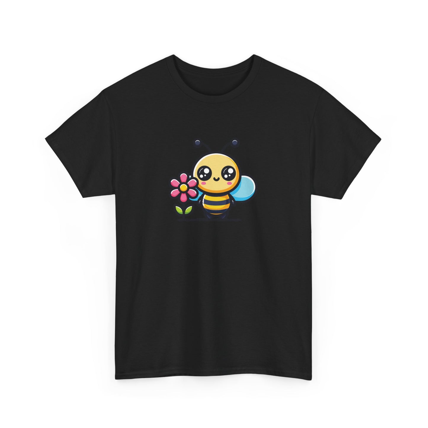 Cute Bee Short Sleeve Tee