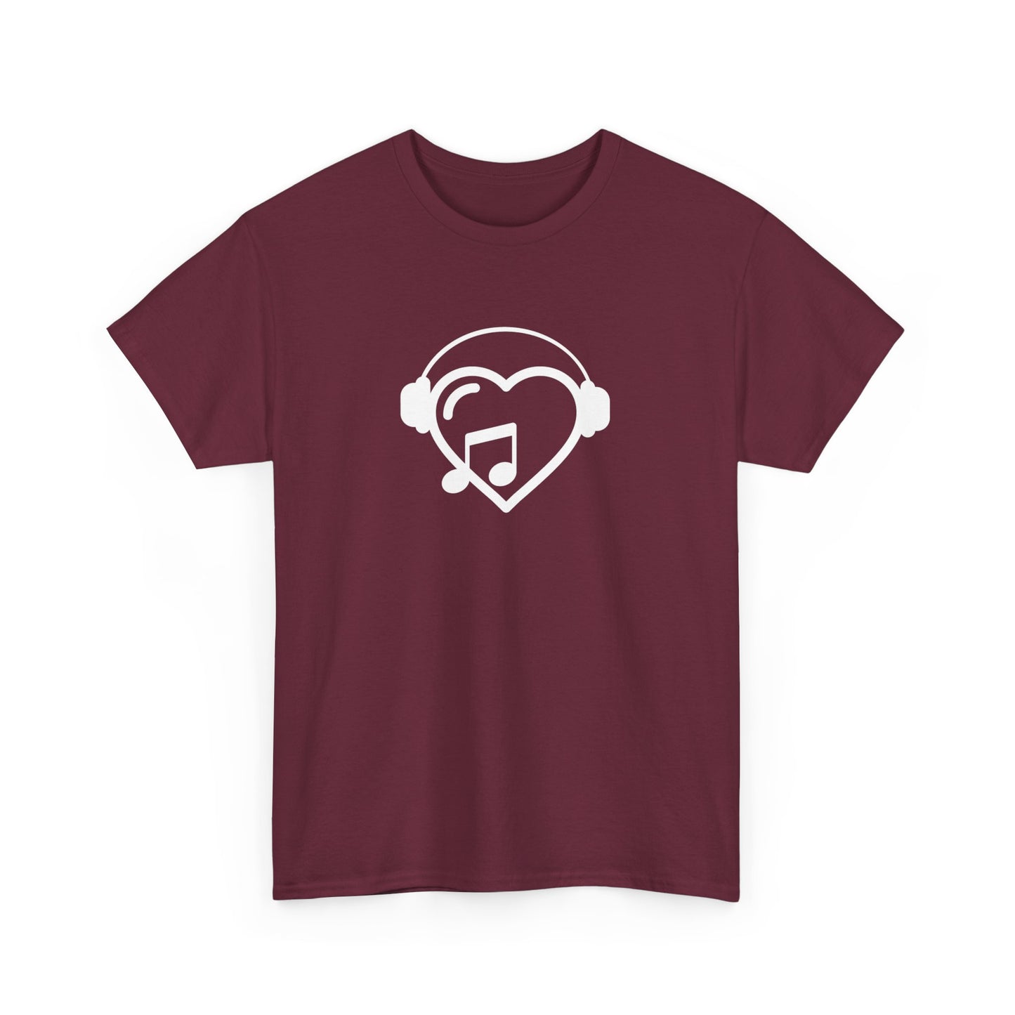 Music Heart Short Sleeve Tee
