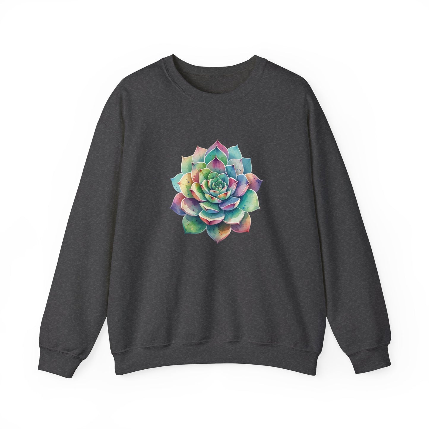 Colorful Succulent Sweatshirt