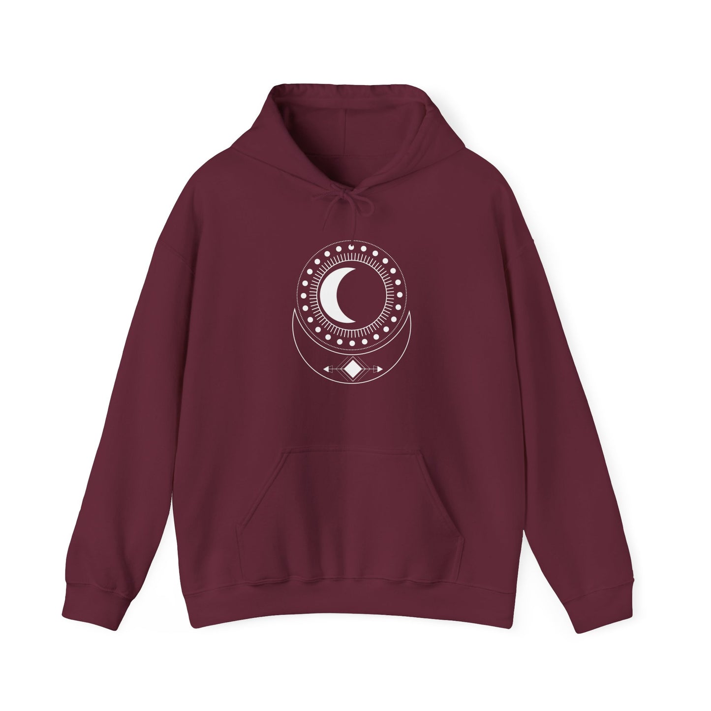 Circular Moons Hooded Sweatshirt