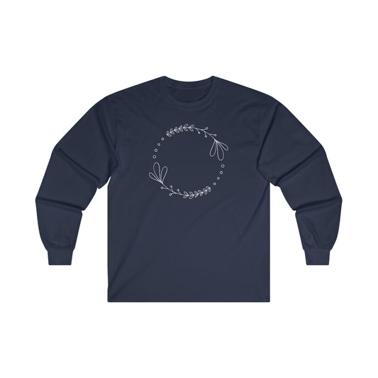 Leaf Circle Long Sleeve Tee