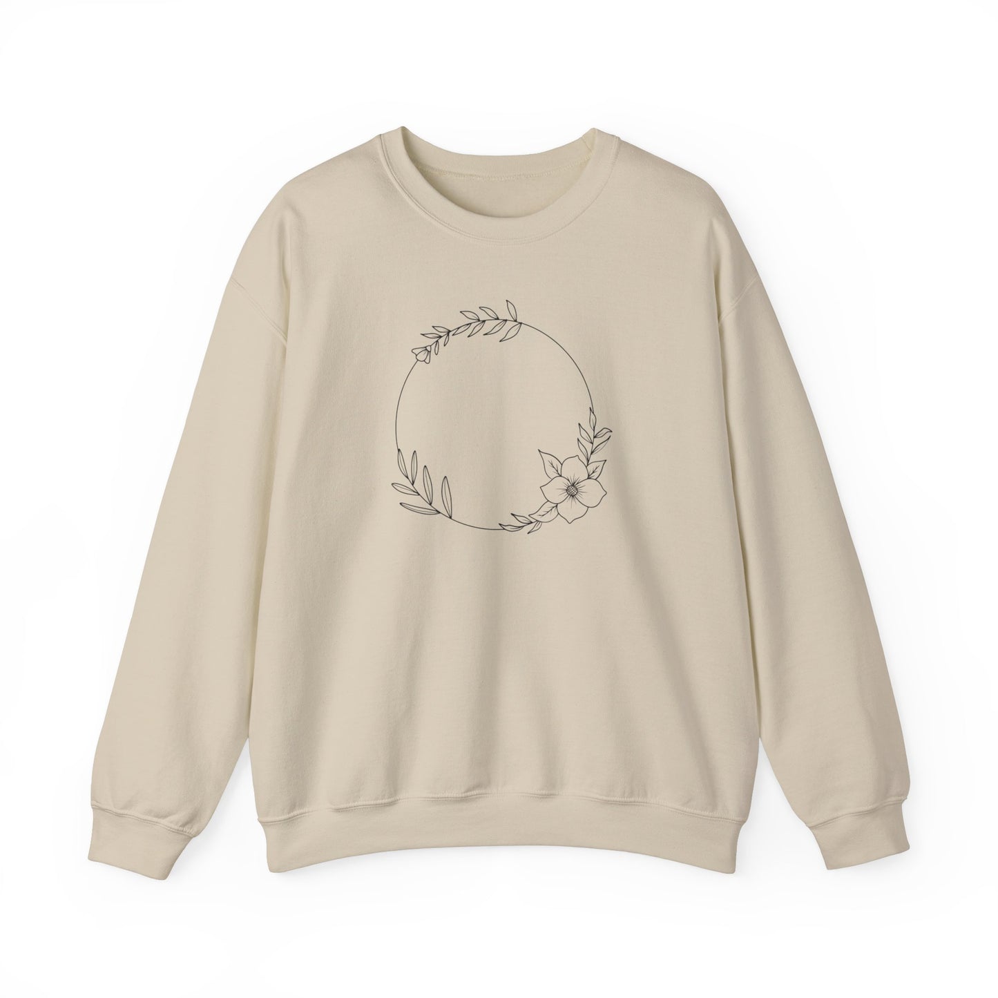 Floral Circle Sweatshirt