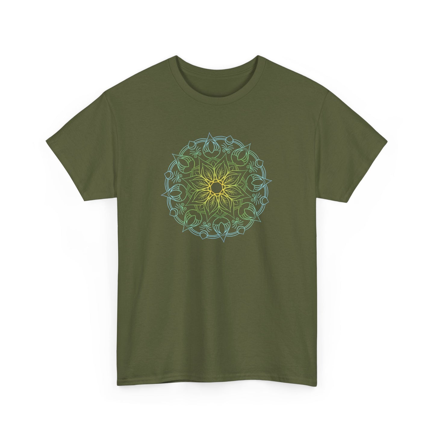 Colorful Mandala Short Sleeve Tee (011)