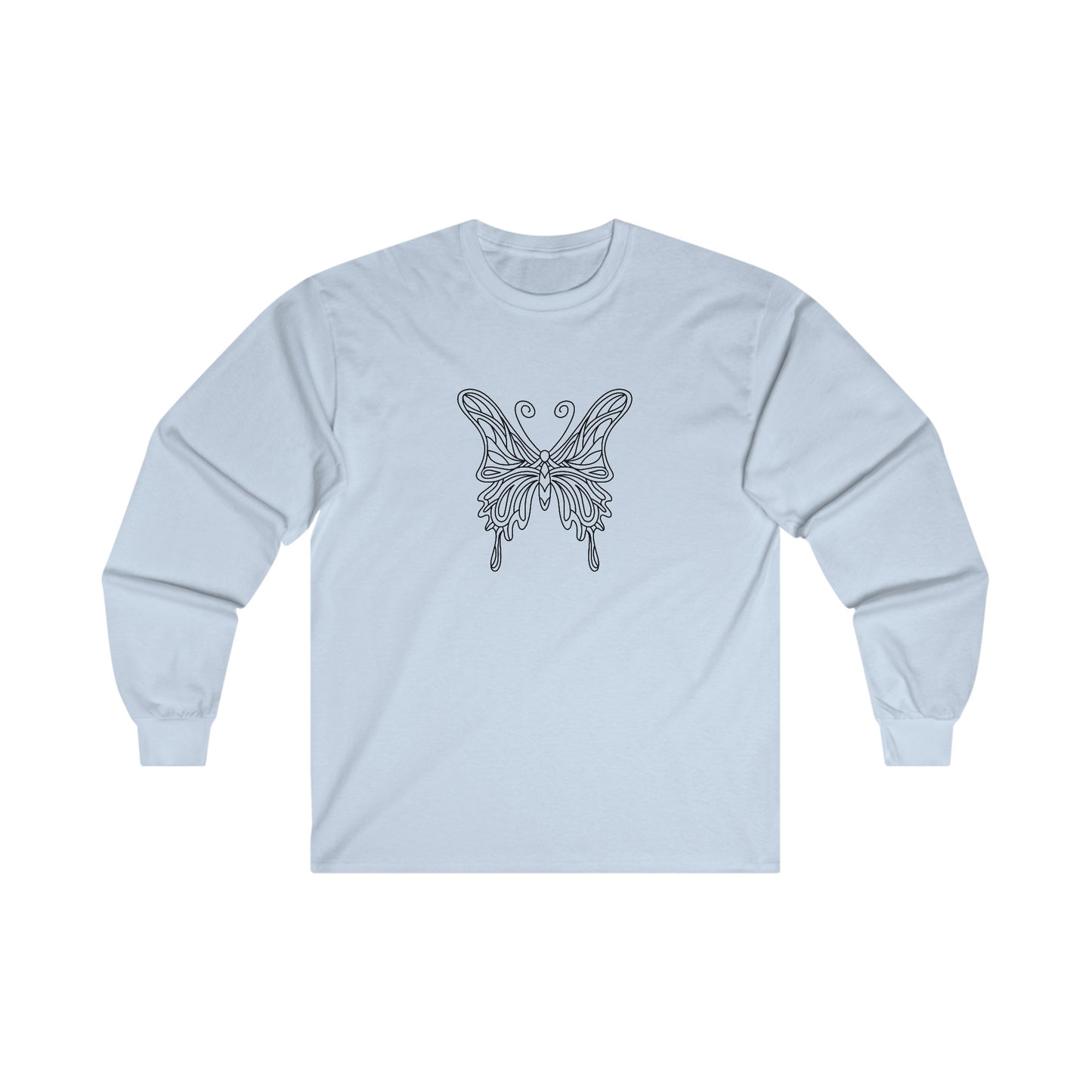 Pretty Butterfly Long Sleeve Tee