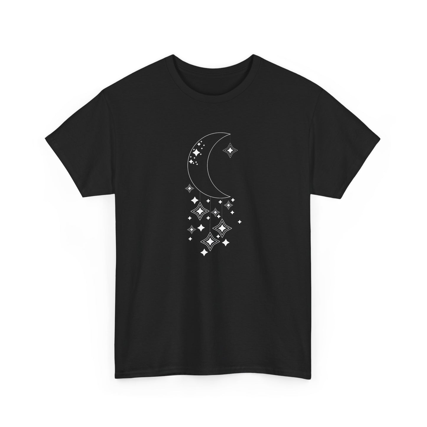 Moon and Hangng Stars Short Sleeve Tee