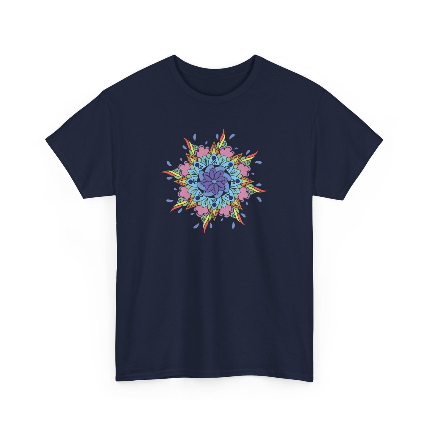 Colorful Mandala Short Sleeve Tee (030)