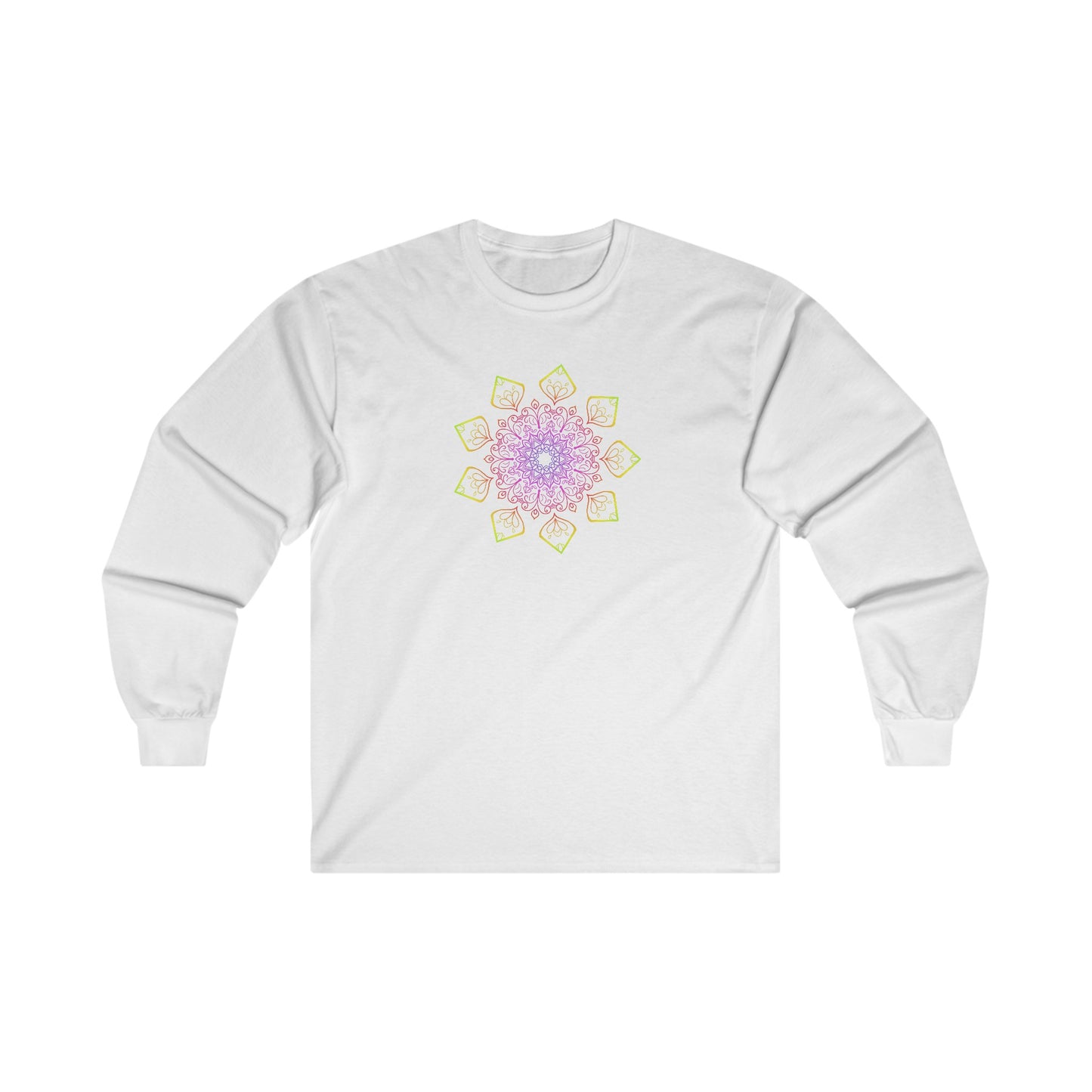 Colorful Mandala Long Sleeve Tee (002)