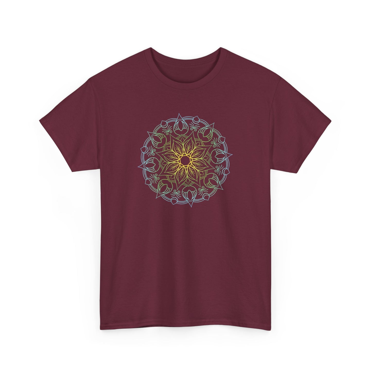 Colorful Mandala Short Sleeve Tee (011)