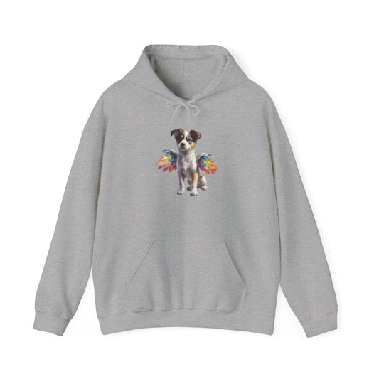 Angel Puppy Hooded Sweatshirt 001