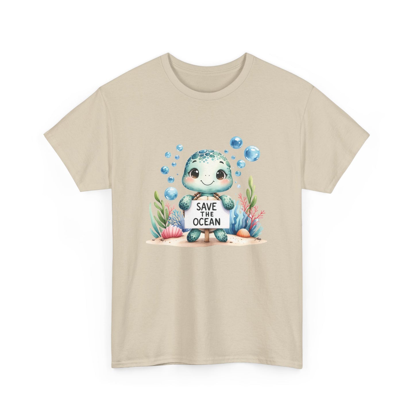 Save the Ocean Turtle Short Sleeve Tee