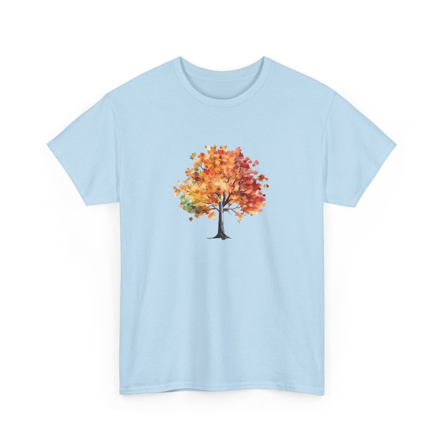 Watercolor Autumn Tree Short Sleeve Tee