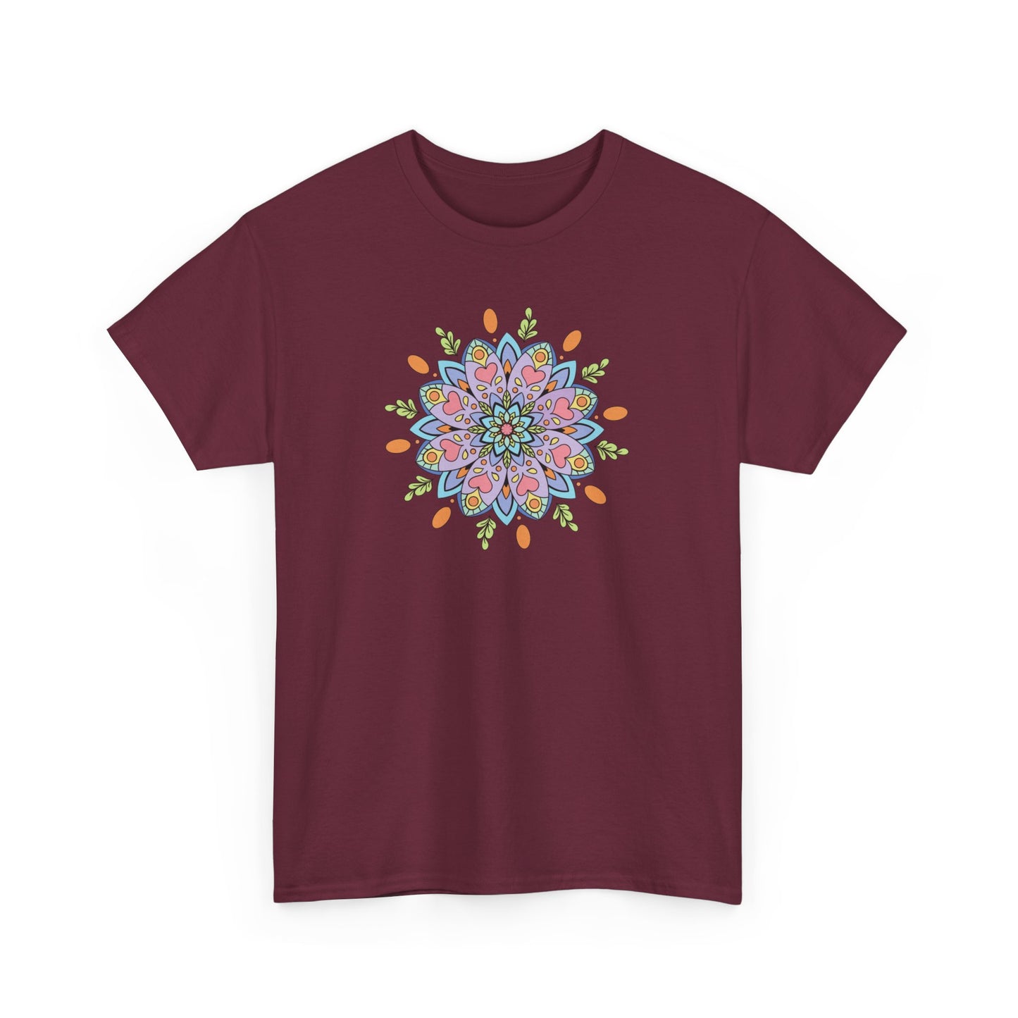 Colorful Mandala Short Sleeve Tee (031)
