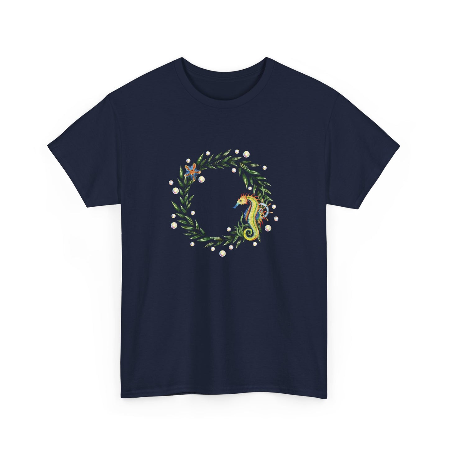 Seahorse Circle Short Sleeve Tee