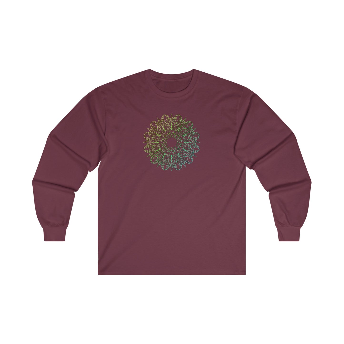 Colorful Mandala Long Sleeve Tee (010)