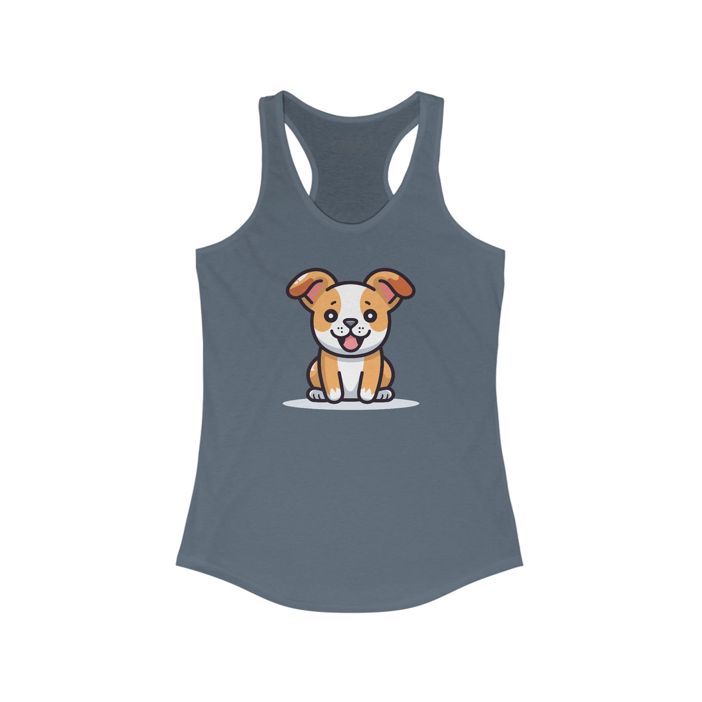 Cute Dog Racerback Tank