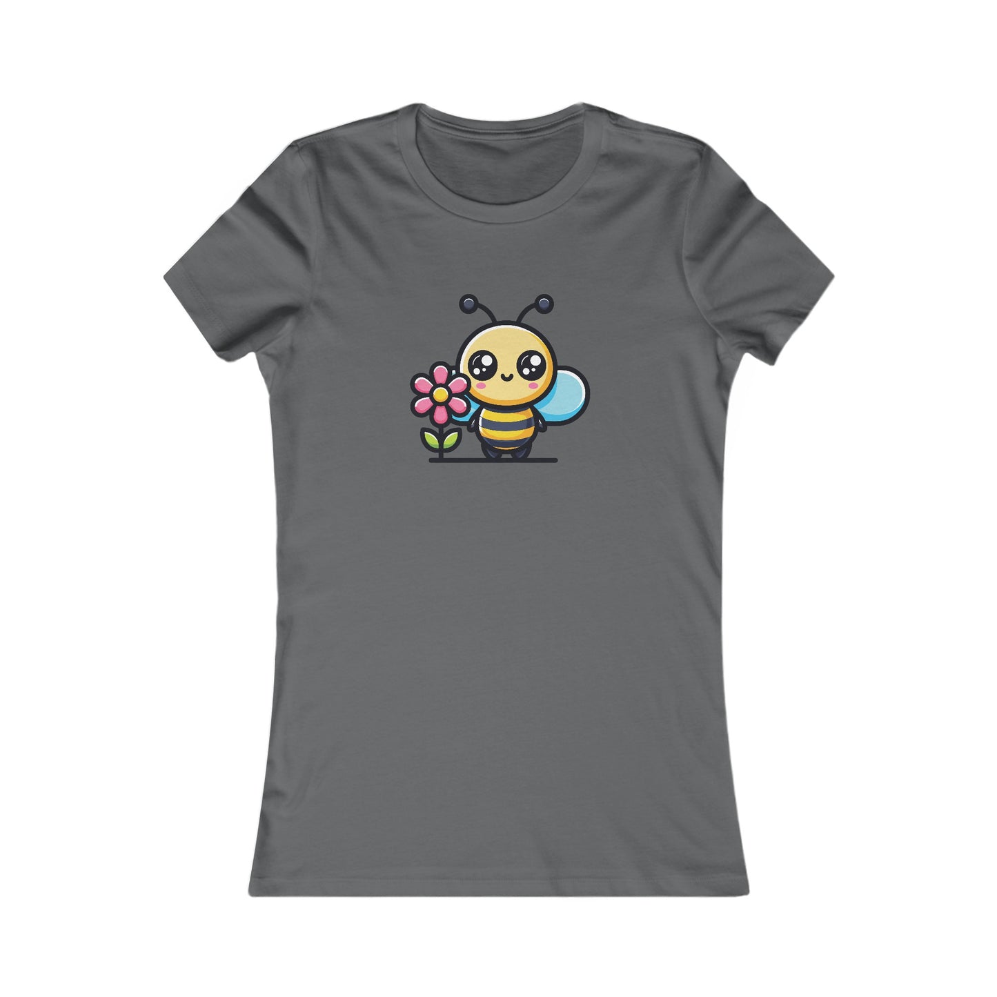 Cute Bee Fitted Tee
