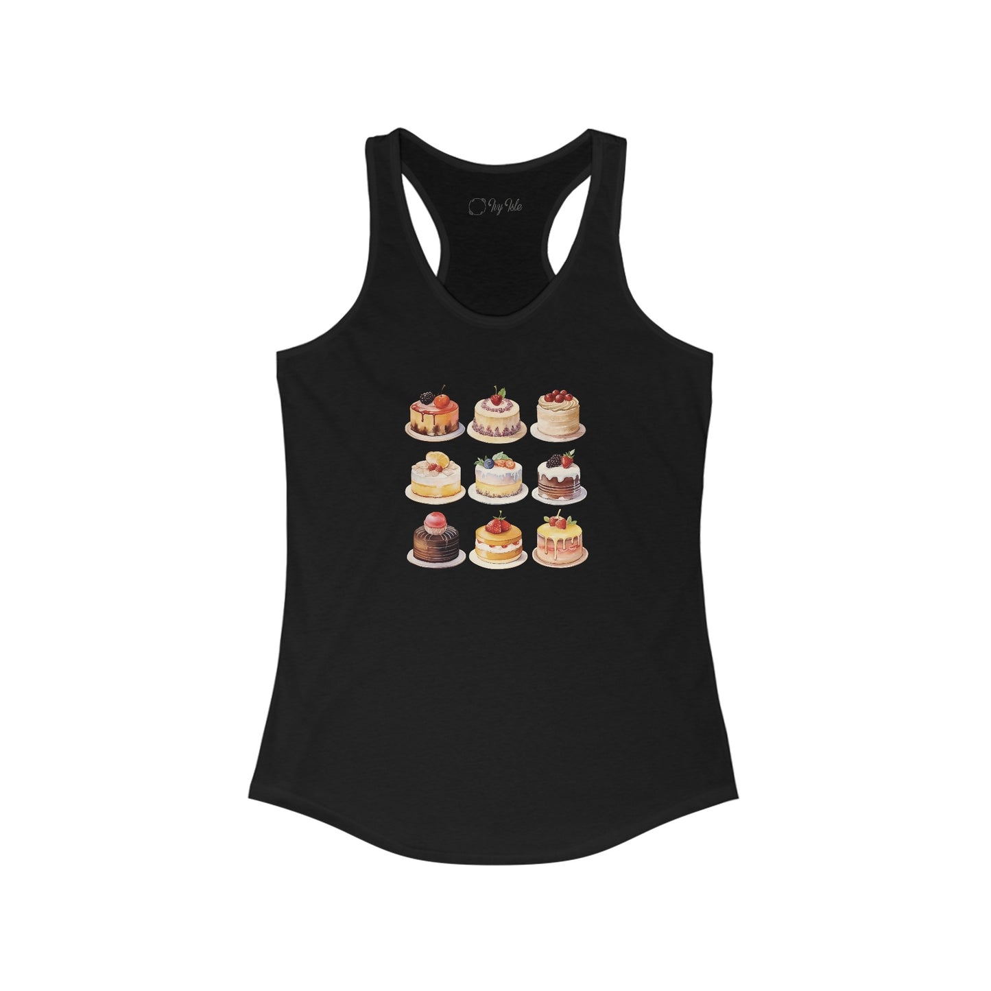 Cake Set Racerback Tank