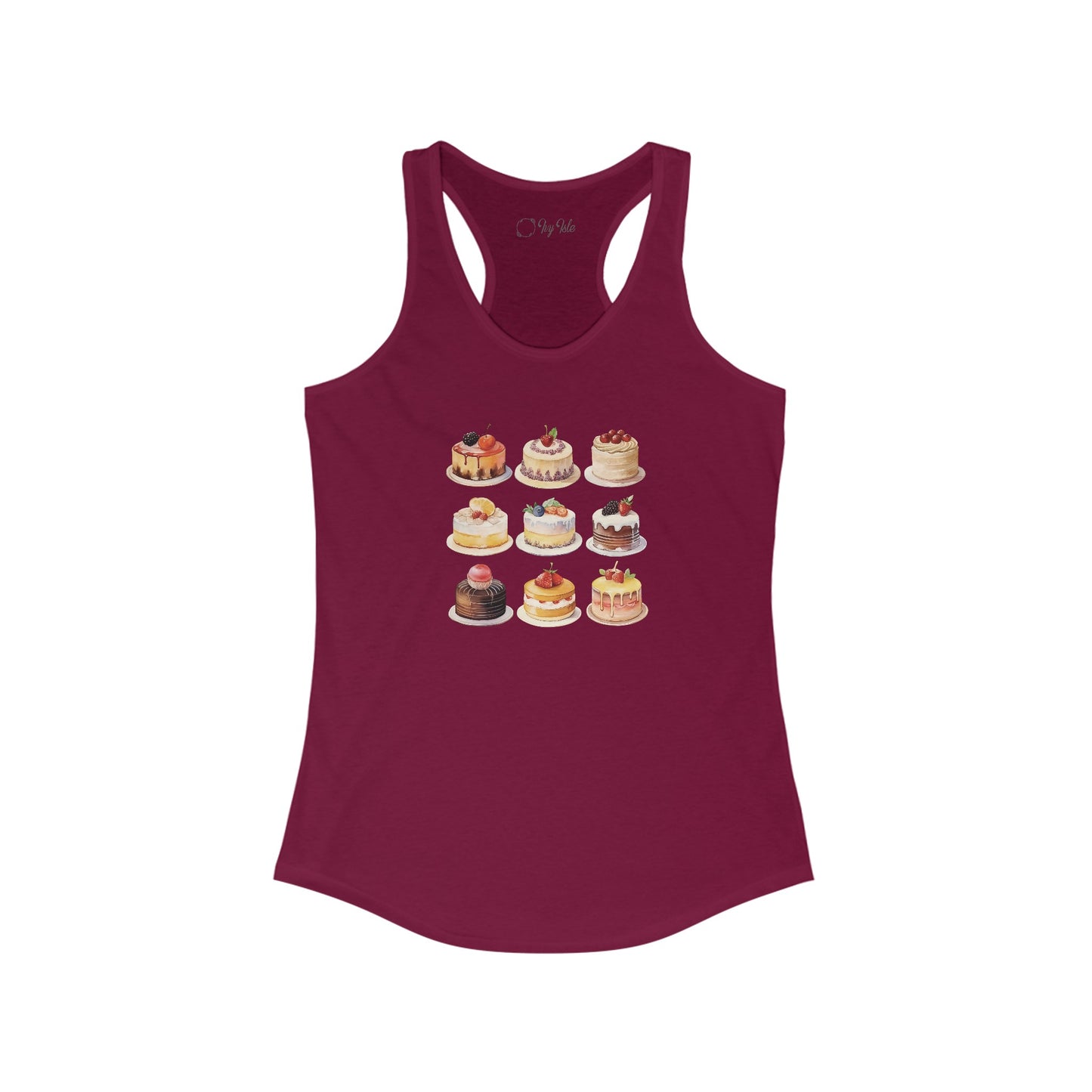 Cake Set Racerback Tank