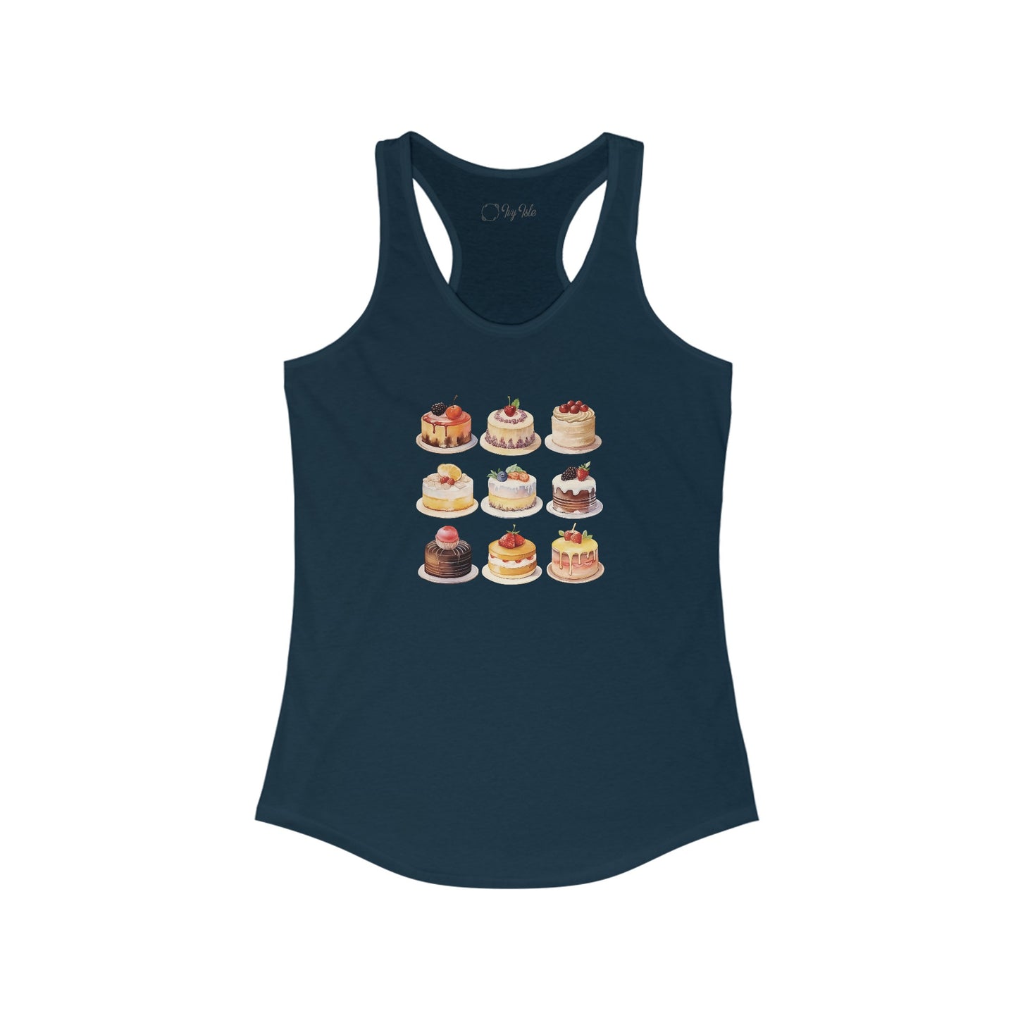Cake Set Racerback Tank