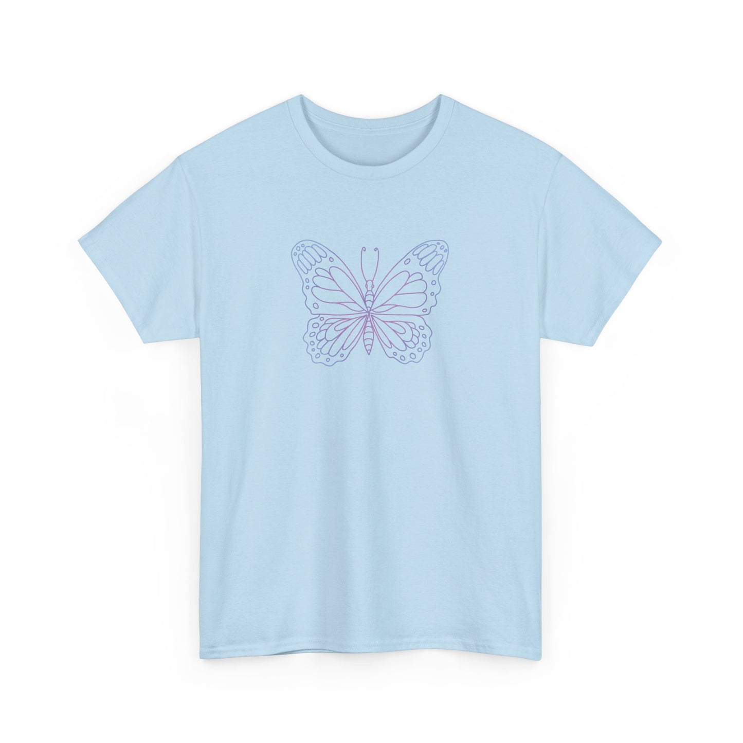 Colorful Butterfly Short Sleeve Tee