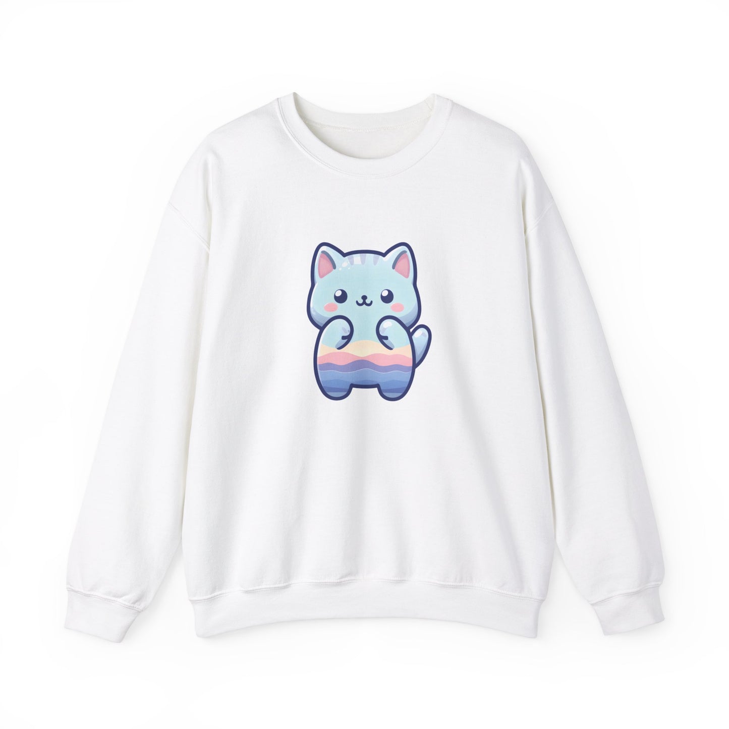 Blue Cat Sweatshirt