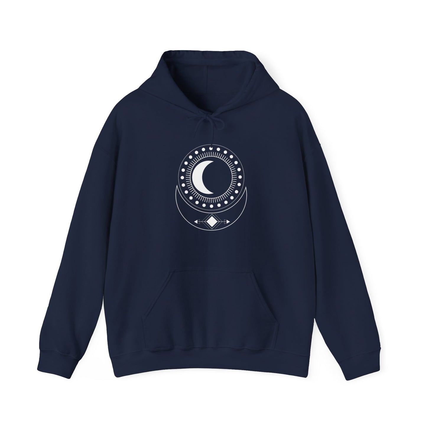 Circular Moons Hooded Sweatshirt