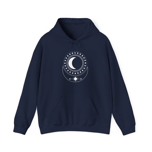 Circular Moons Hooded Sweatshirt