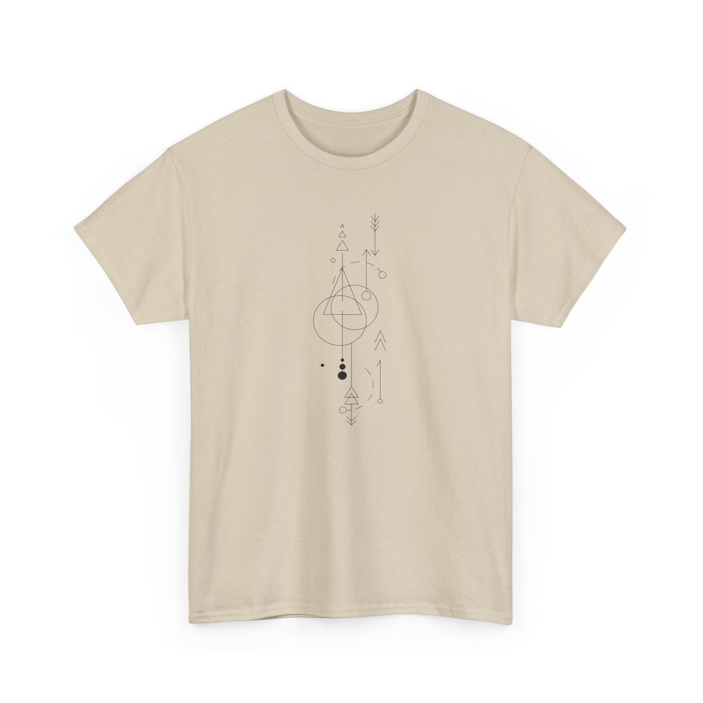 Linear Abstract Short Sleeve Tee