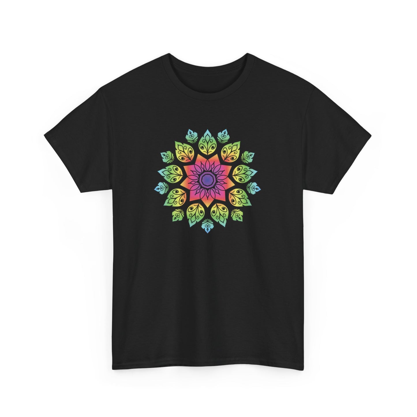Colorful Mandala Short Sleeve Tee (004)