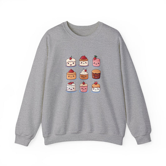 Cute Cake Set Sweatshirt