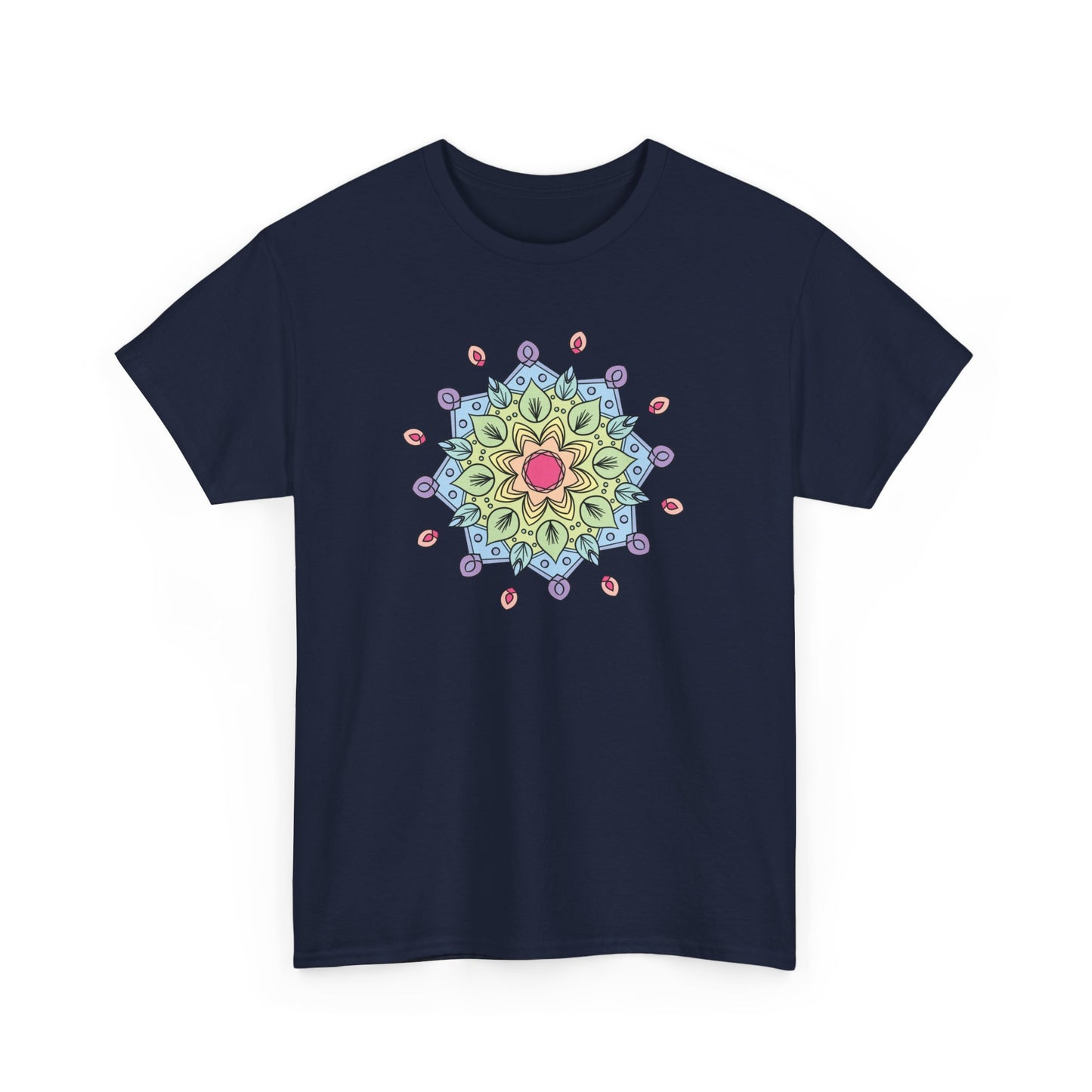 Colorful Mandala Short Sleeve Tee (009)