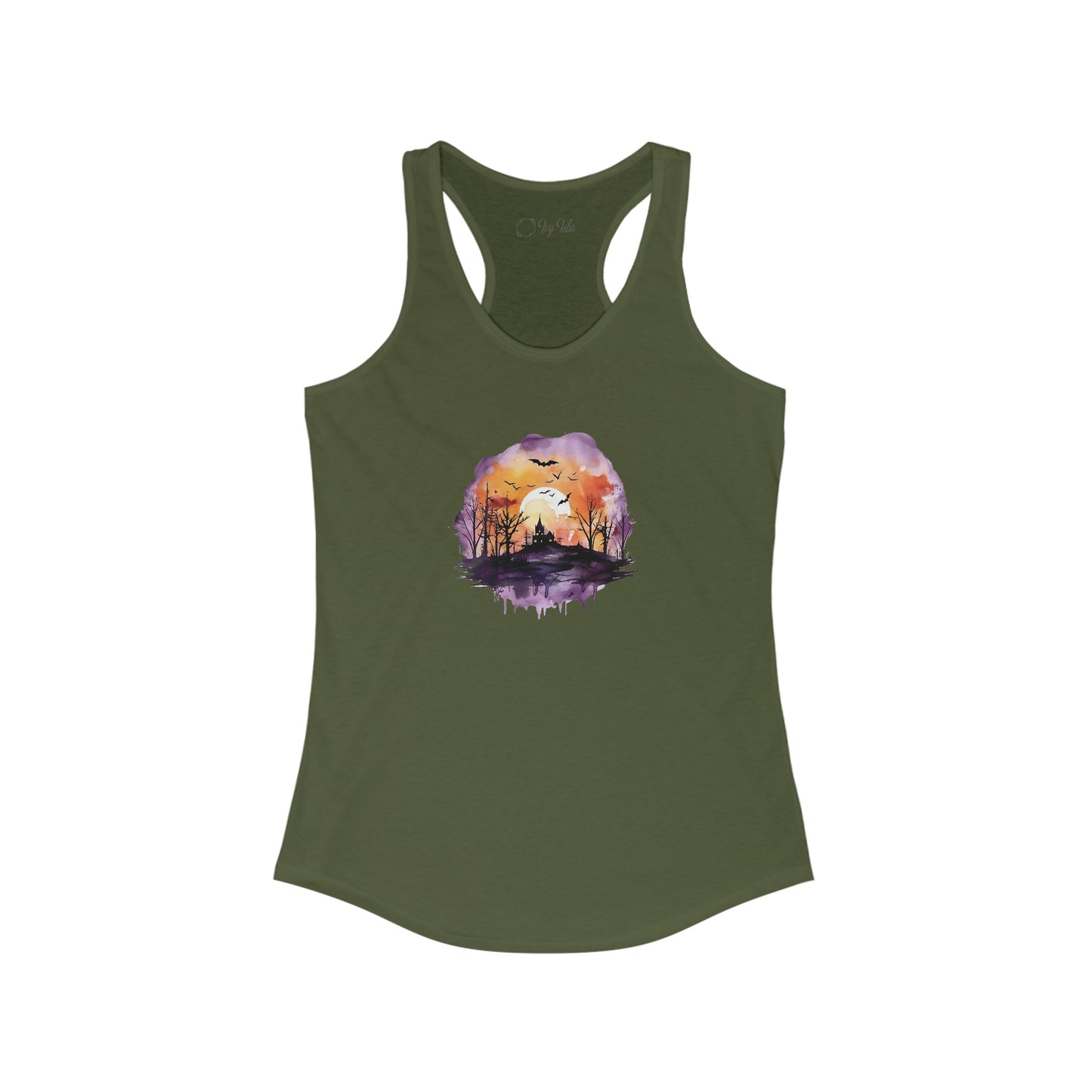 Haunted Castle Racerback Tank