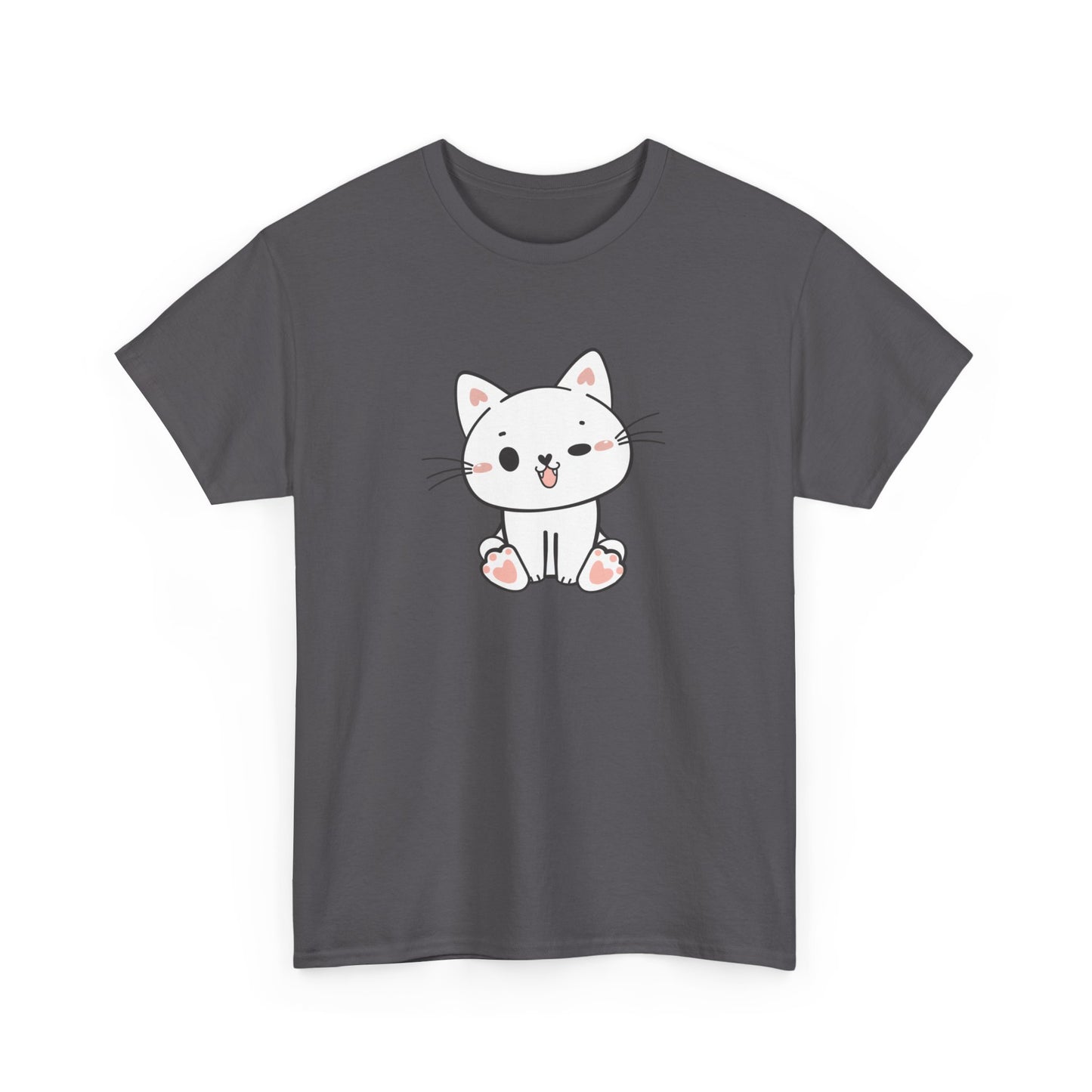 Cute Cat Short Sleeve Tee