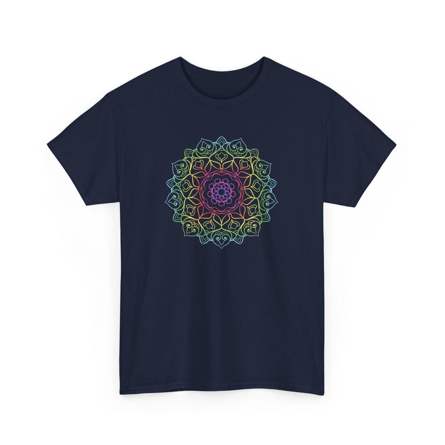 Colorful Mandala Short Sleeve Tee (001)