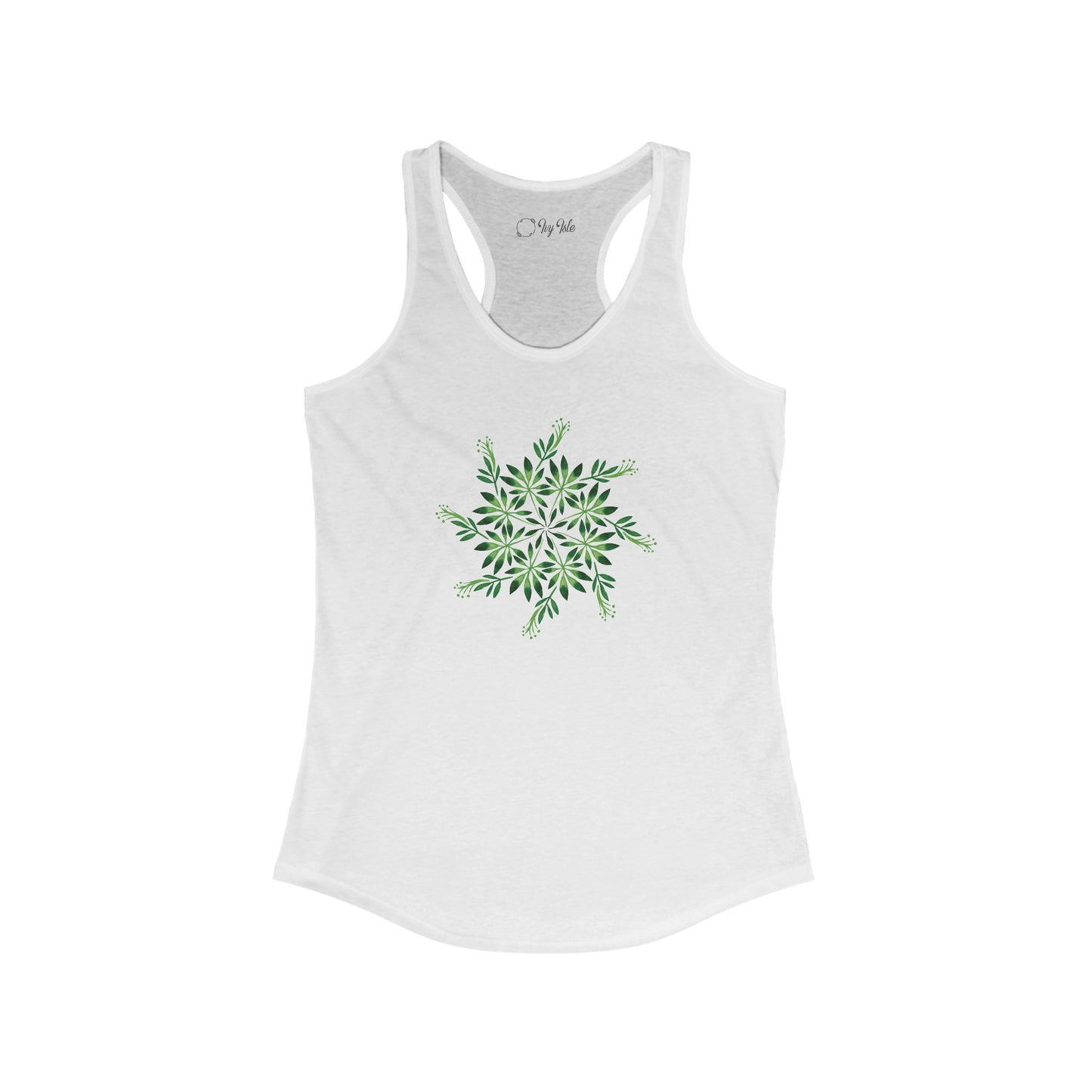 Leaf Mandala Racerback Tank