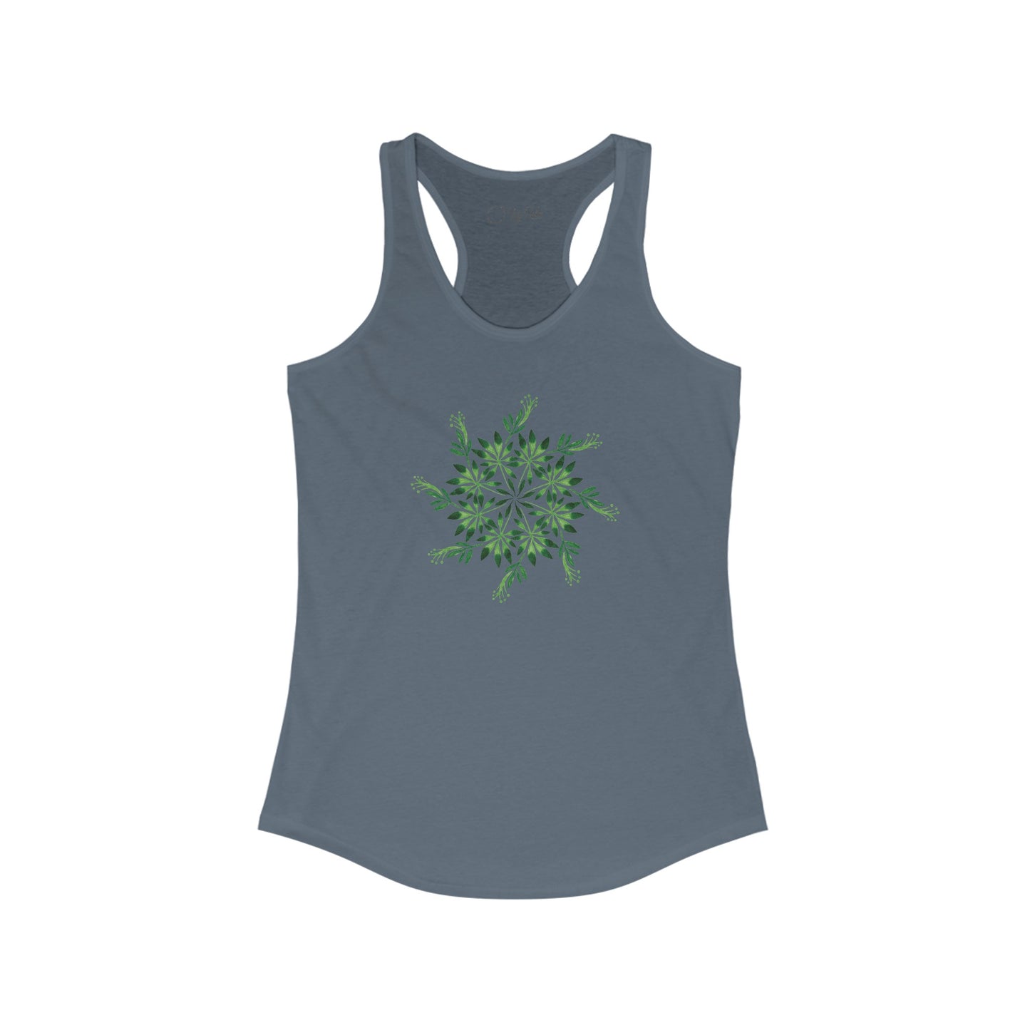 Leaf Mandala Racerback Tank