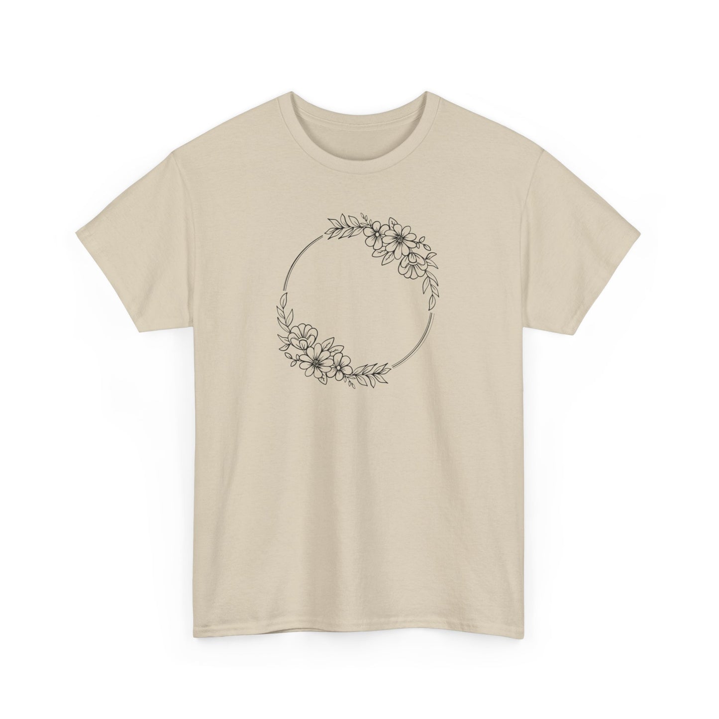 Double Wildflowers Circle Short Sleeve Tee