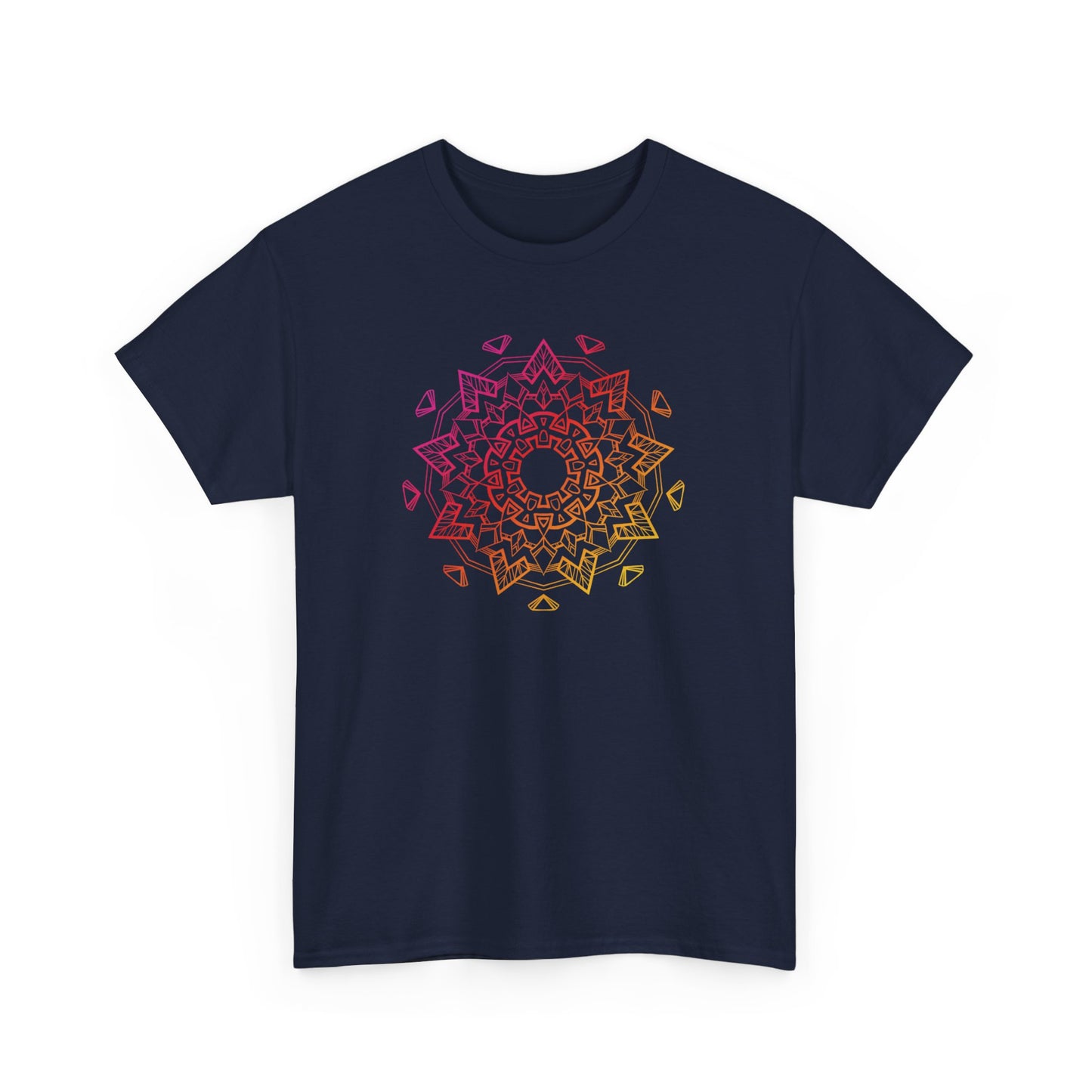 Colorful Mandala Short Sleeve Tee (006)