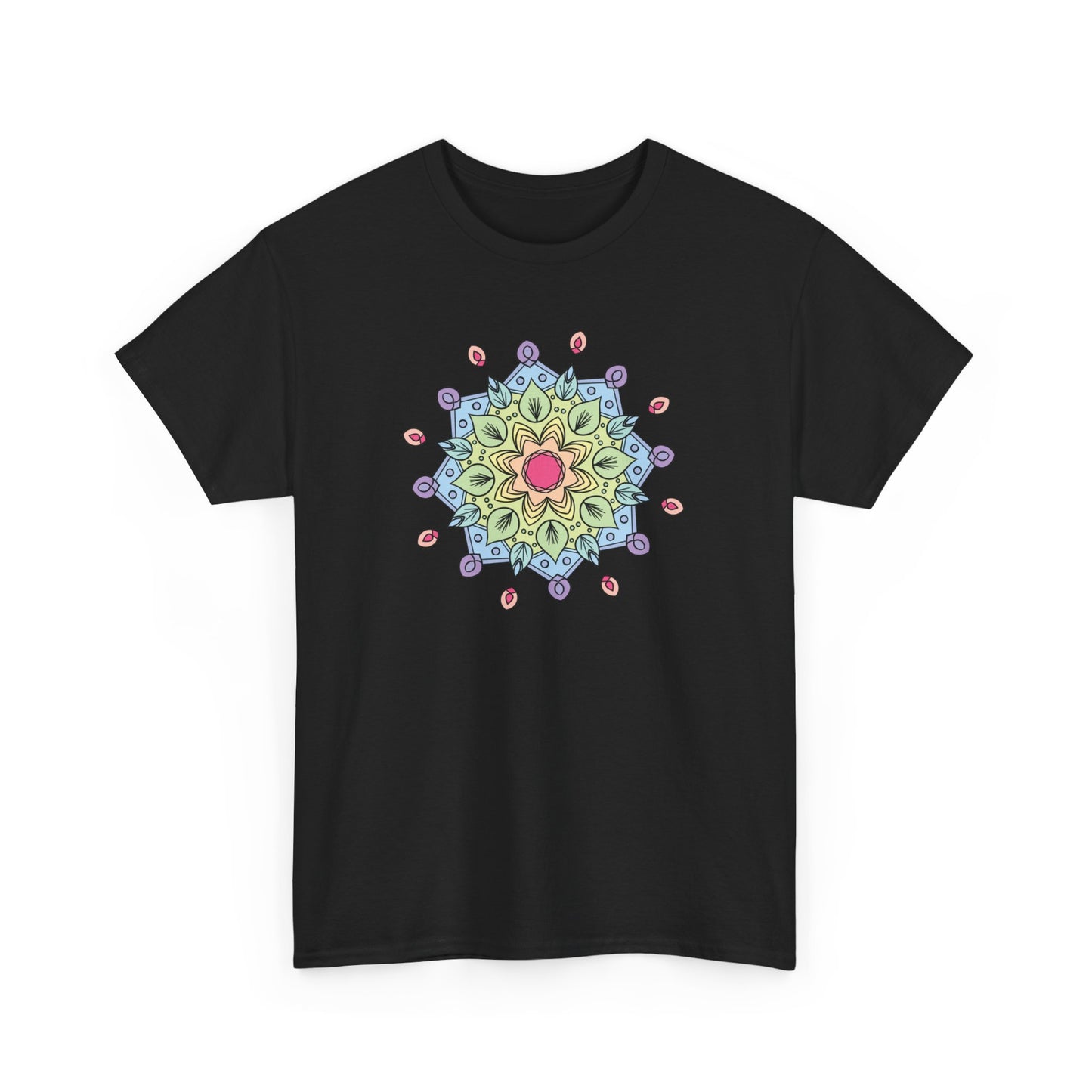 Colorful Mandala Short Sleeve Tee (009)