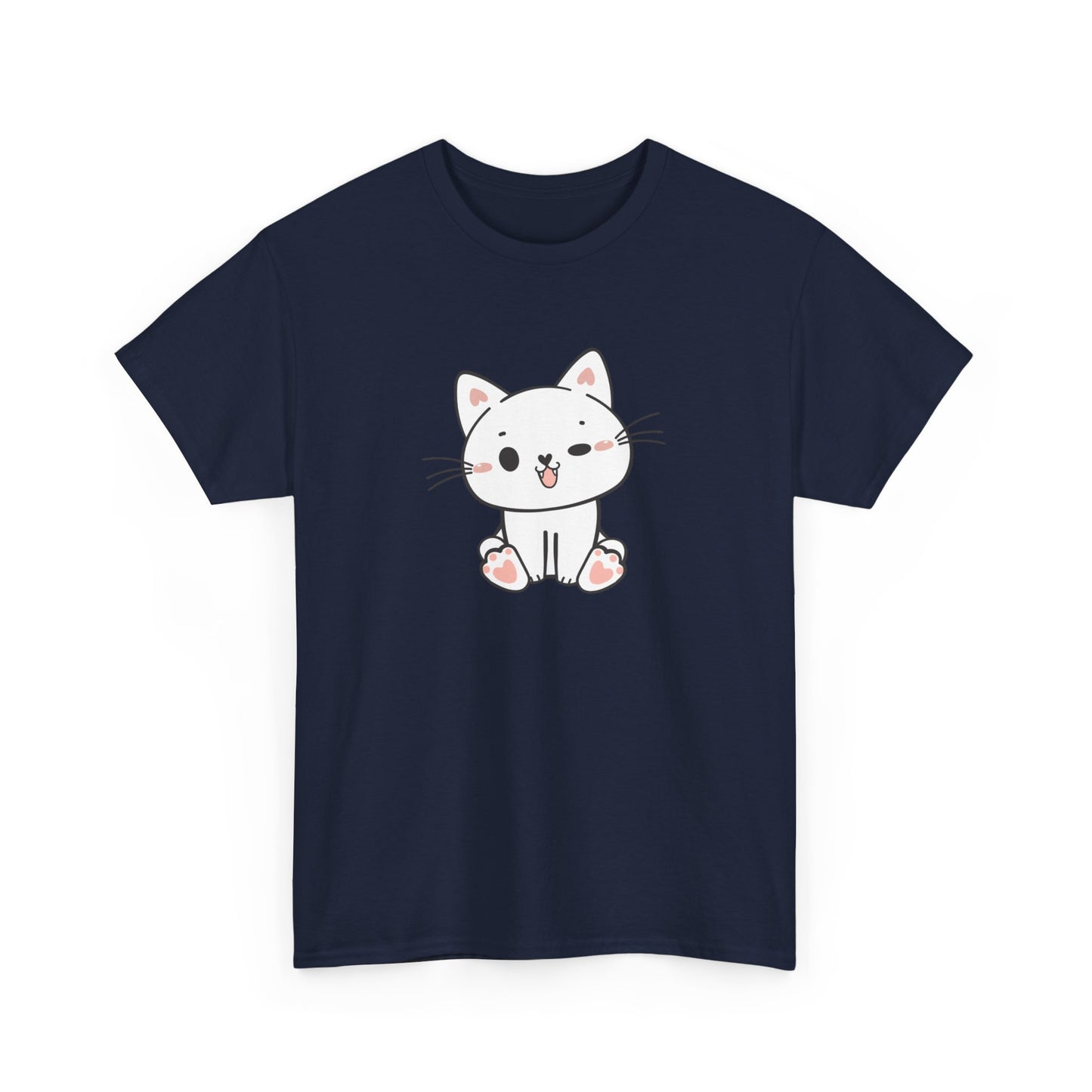 Cute Cat Short Sleeve Tee
