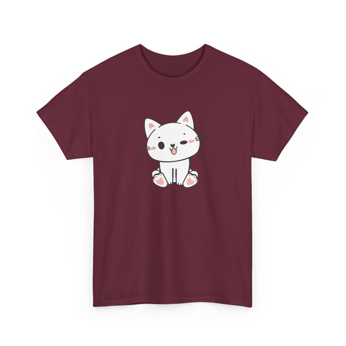 Cute Cat Short Sleeve Tee