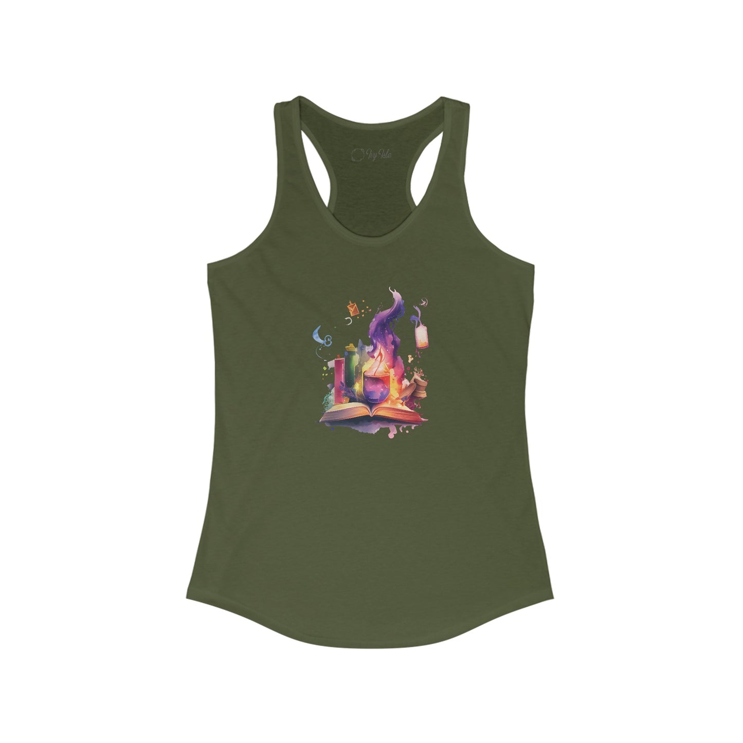 Open Book and Potions Racerback Tank