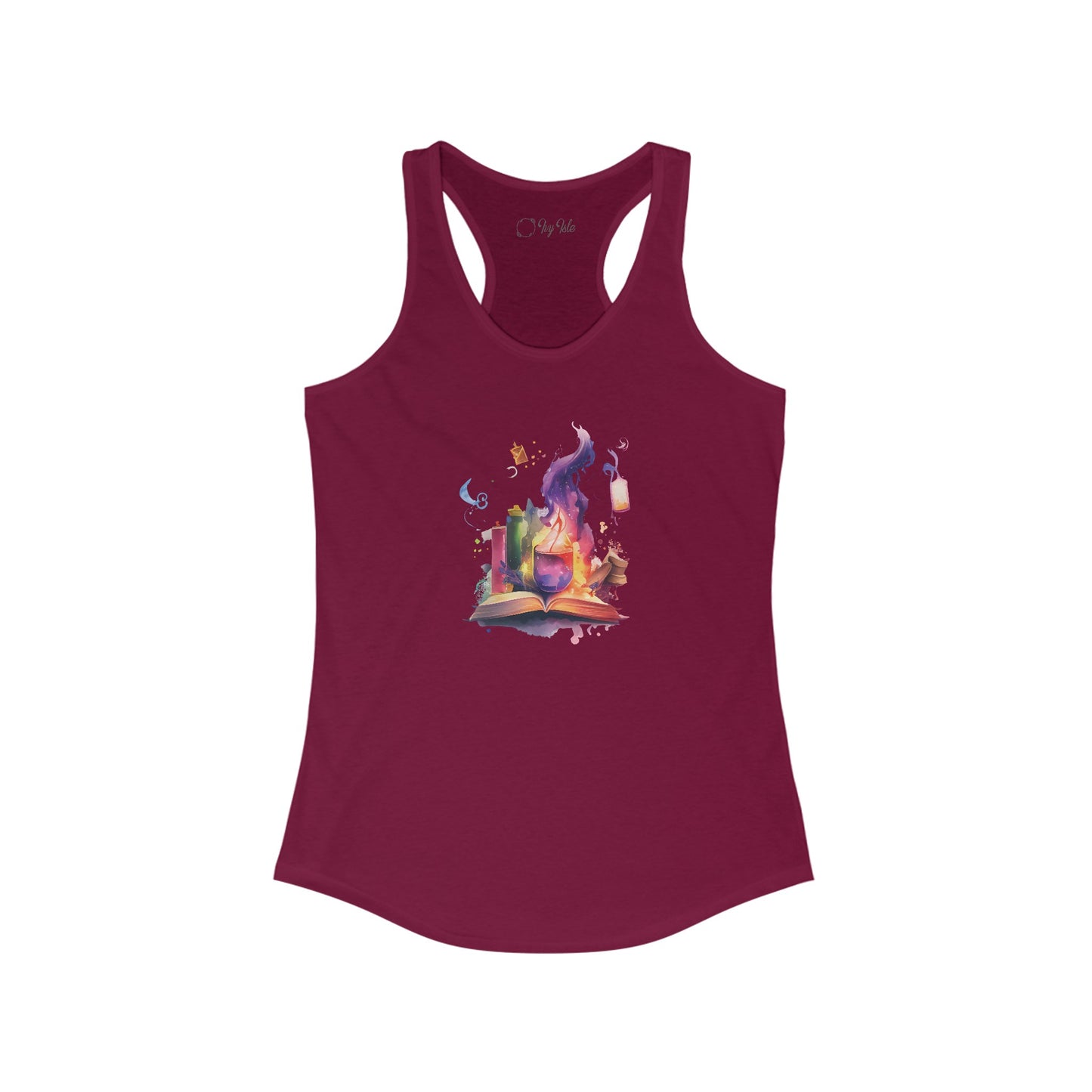 Open Book and Potions Racerback Tank