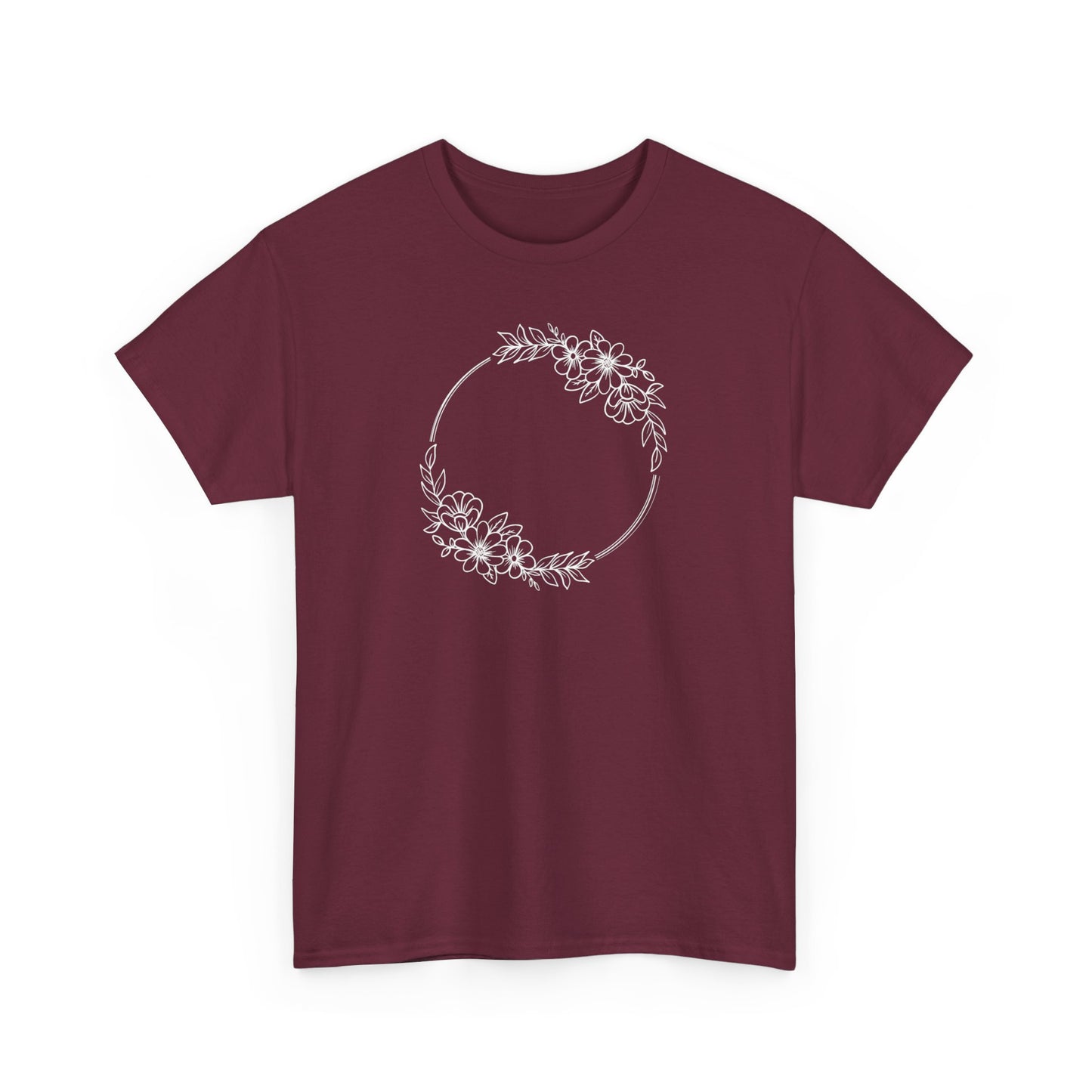 Double Wildflowers Circle Short Sleeve Tee